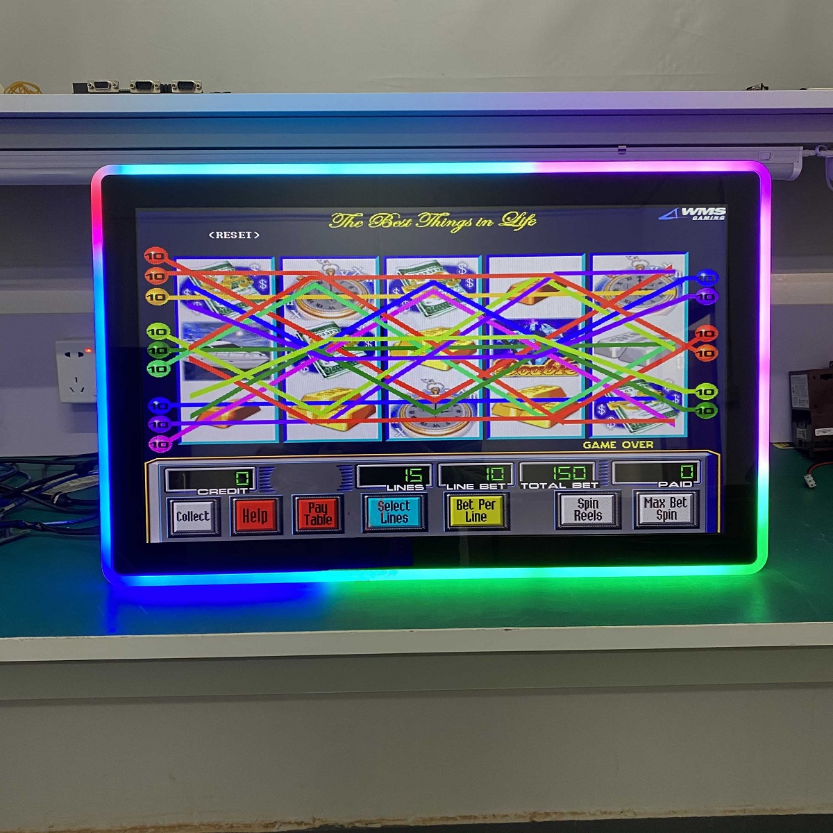 pantalla de joc de màquines escurabutxaques calenta