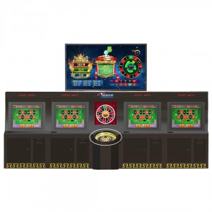Factory Supply Casino Roulette Wheel - Mini roulette 12 Hole Africa roulette Roulette 12 Mini Bar game roulette machine – Macau