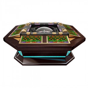 Wholesale Price Electronic Roulette Machine - Intelligent roulette American roulette 8 PLAYER POSITIONS machine Wheel – Macau